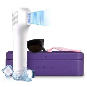 The Shiner Laser Hair Removal for Women and Men Painless IPL Laser Hair Removal Device with Sapphire Ice-Cooling Function, 999999 Flashes At Home Laser Hair Removal for Face & Body