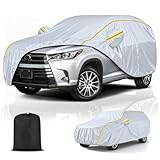 Autoabdeckung für Isuzu D-MAX (2017-2025) |Auto Abdeckplane Outdoor Wasserdicht Staubdicht Wetterfeste Autogarage Abdeckung Mit Türreißverschluss Vierrad-Ausrichtungsseil