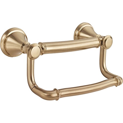 Delta Faucet 41350-CZ Traditional Tissue Holder/Assist Bar, Champagne Bronze,4.25 x 5.38 x 6.00 inches