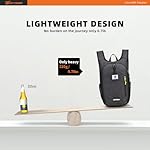 SKYSPER 10L Hiking Backpack Small Hiking Daypack Packable Lightweight Travel Day Pack for Women Men(Black) - Image 2