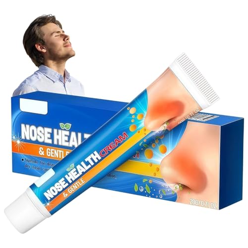 Nasal Cream & Gel Moisturiser for Dry Nose Non-Irritating Hydrating Nasal Moisturiser Portable Dry Nose Care