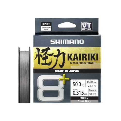 Line Kairiki 8+ de 39.9kg con trenzado suave de 0.315mm y lance largo