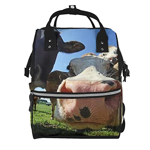 Sac à dos à langer Pretty Vaches multifonction pour tout organiser sans effort pour bébé