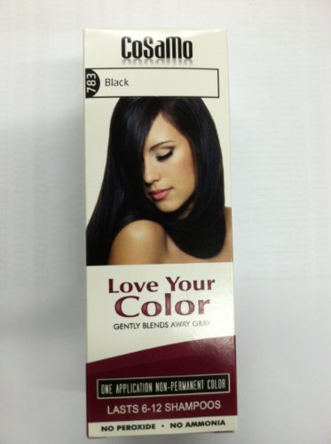 CoSaMo 783 Love Your Color Black Pack de 3