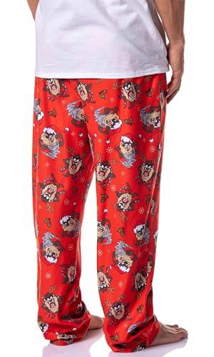 INTIMO Looney Tunes Mens' Christmas Character Tasmanian Devil Sleep Pajama Pants4