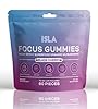 ISLA Focus Gummies, Black Cherry Flavor, 60 Count, Organic Mushroom Complex with Lion's Mane, Chaga & Reishi, Brain Function Support #1