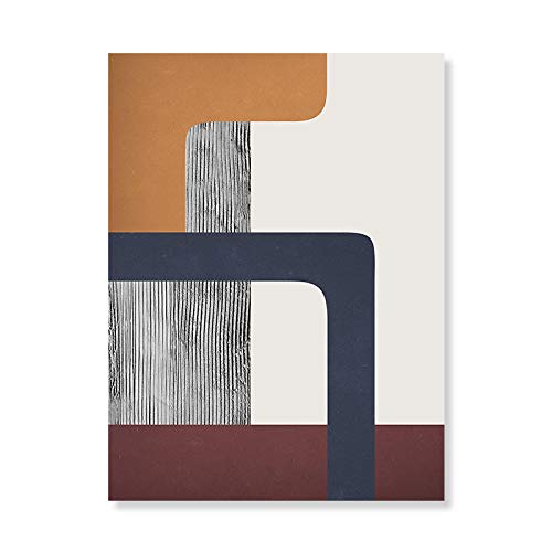 Toile peinture moderne abstrait grand format 70x100cm impression affiche murale maison - 5