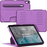 ZUGU CASE iPad Air ケース 11インチ (M4 2026 & M3 2025 & M2 2024) / 10.9インチ 第5世代 & 第4世代 (2022 / 2020) 極薄 落下衝撃保護 8段階スタンド機能 ペンホルダー ワイヤレス充電 オートスリープ (Air5 / Air4 カバー, NOVA ノヴァ)