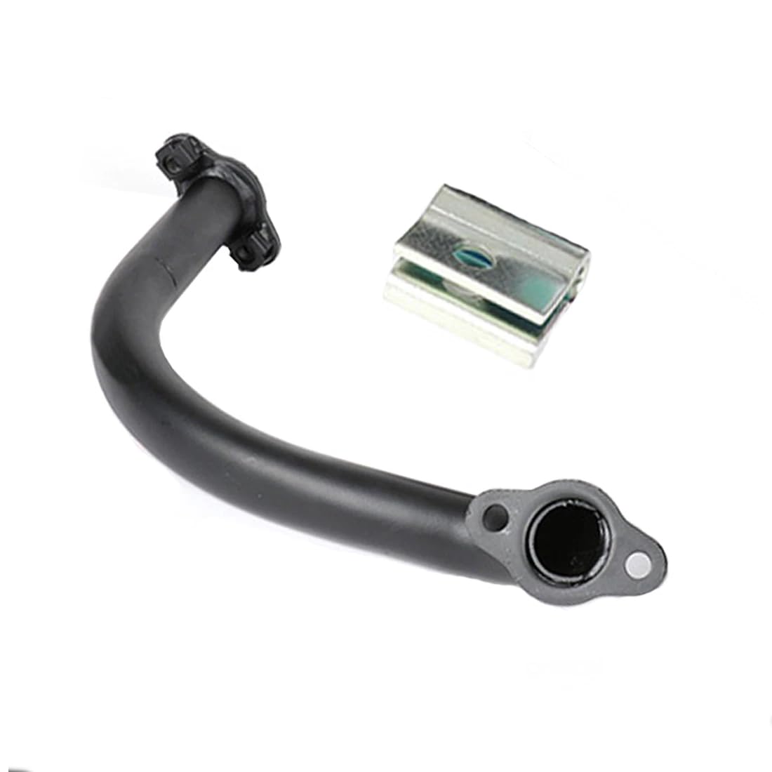 MARMITTA SCARICO FA.CO SILURO COMPATIBILE PER VESPA 50 FL V5N1T TIPO "BANANA" NERO