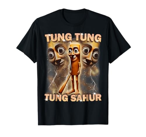 Tung Tung Tung Sahur is Calling Funny Italian Brainrot T-Shirt
