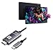 BoxWave Cable Compatible with ZTE Nubia Pad 3D - SmartDisplay Cable - USB Type-C to HDMI (6 ft), USB C/HDMI Cable - Jet Black