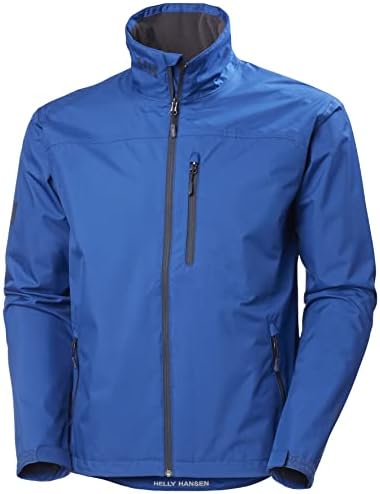 Helly-Hansen Men's Crew Midlayer Fleece Lined Waterproof Windproof Rain Jacket