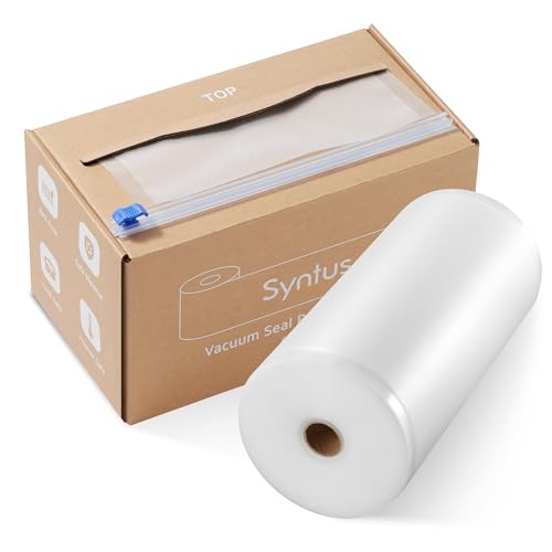 Syntus 8" x 150' Vacuum Sealer Bags for Food Seal Rolls with Cutter