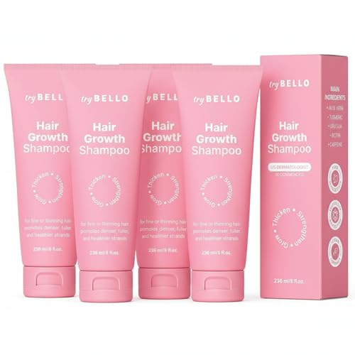 Trybello Hair Growth Shampoo | Natural Thickening & Scalp Detox