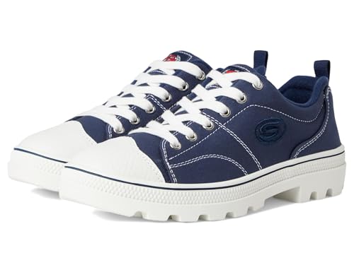 Skechers womens Roadies-true Roots Sneaker, Navy, 7 US