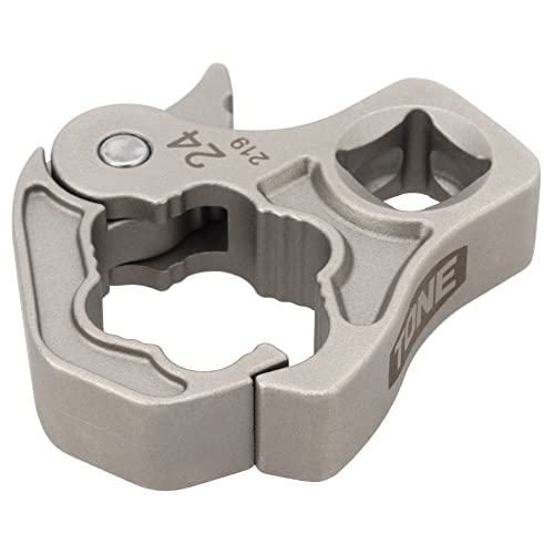Tone 4QCF-24 Quick Open Claw Foot Wrench, 1/2 inch (12.7 mm) Drive Width, 24 mm (24 mm)