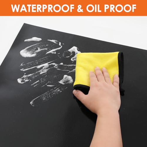 Heat Resistant Stove Top Covers for Electric Stove, 20.5×30.7inch Fireproof Stove Cover, Heat Resistant Glass Stove Top Cover, Electric Range Covers, Oven Top Cover, Fireproof Cooktop Protector, Non-S - Thumbnail 6