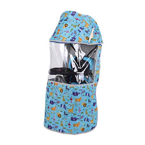 Siège vélo enfant accessoire auvent imperméable bâche soleil bébé - 2