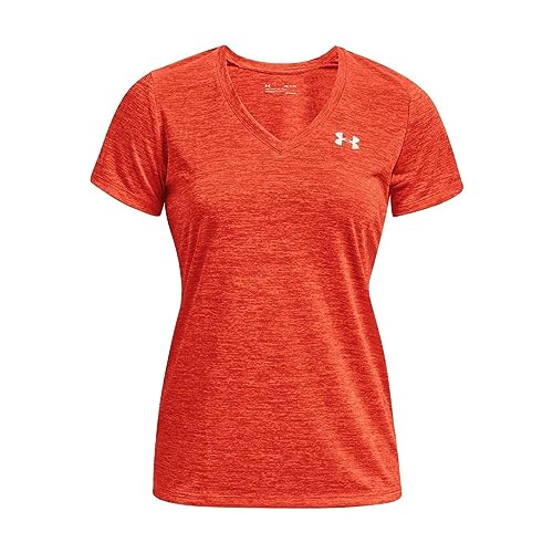 Image of Under Armour Womens Tech V-Neck Twist Short-Sleeve T-Shirt