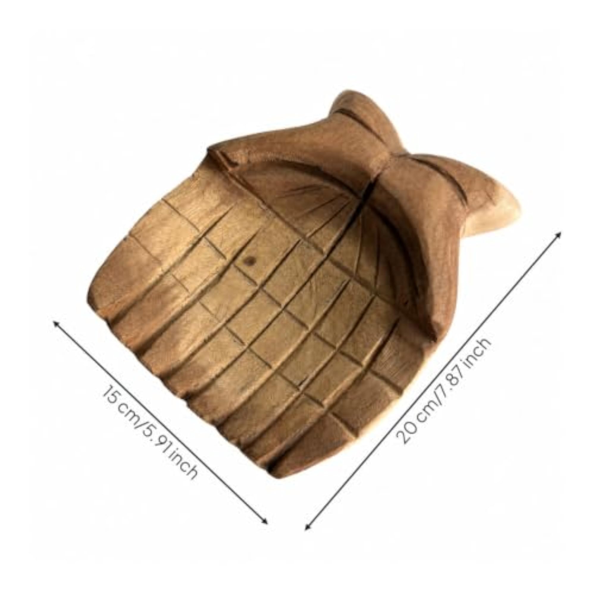 Textured Organic Edge Decorative Tray