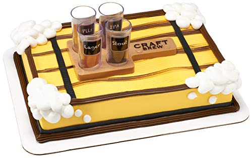 DecoPac Craft Brew Flight Cake Topper Set #TOP23