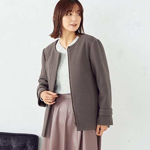 COMMECAISM（コムサイズム）『フーデットショートコート』