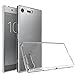 Tektide Case for Sony Xperia XZ Premium, [Invisible Armor] Xtreme Slim, Clear, Soft, Lightweight, Shock Absorbing TPU Rubber Bumper Case/Back Cover