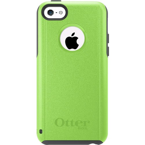 OTTERBOX Commuter Series for iPhone 5C - Retail Packaging - Apple Green/Slate Grey