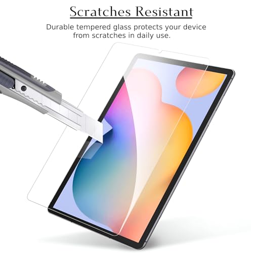 Image of Tempered Glass for Samsung Galaxy Tab S6 Lite 10.4 inch Screen Protector Guard [Anti-Scratch] & [Smudge Proof] [S Pen Compatible]