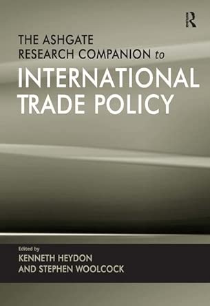 The Ashgate Research Companion to International Trade Policy book cover