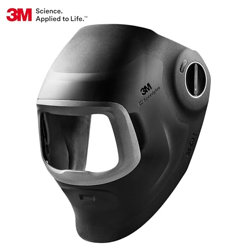 Image of 3M Speedglas G5-03 E Welding Helmet 09-0100-00, No ADF, Adjustable Head Suspension, Slim, Low Weight, Compatible with The 3M Speedglas Auto Darkening Welding Filters G5NC, G5VC, and G5TW