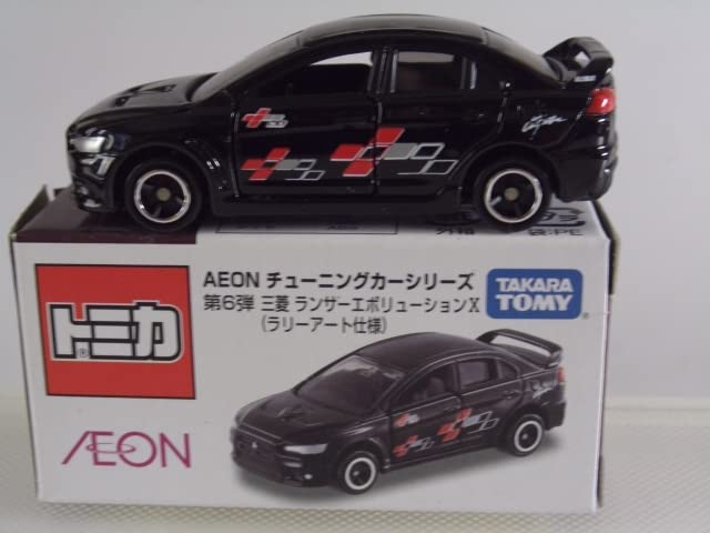 10台セット イオン限定トミカ AEON 三菱 ランサーエボリューションX
