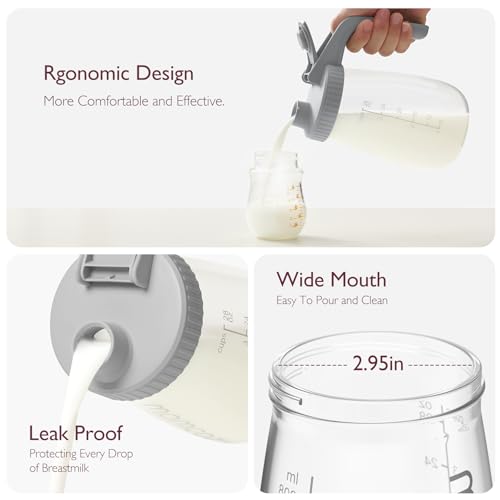 Momcozy-Breast-Milk-Pitcher-Resistant-to-Heat-and-Cold-Abrupt-Temp-Swings-No-Leak-Breast-Milk-Fridge-Storage-Container-With-Wide-Mouth-Fast-Baby-Formula-Maker-1-Quart-Mason-Jar-Grey