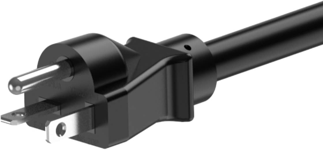 6-Ft Nema 5-20P Extension Cord 12AWG Nema 5-20 Heavy-Duty Extension Cord 6Ft, 20amp Plug to 5-20R, 5-15R, 6-15R, 6-20R (4 In1) Female 20 AMP T-Blade Plug Adapter-Cable,125V 20A AC Power Cable
