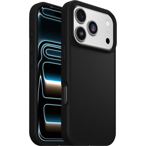 Image of OtterBox React MagSafe Case for iPhone 17 Pro, Black | Shockproof, Drop-Proof, Ultra-Slim Protective Thin Case, Tested to Military Standard