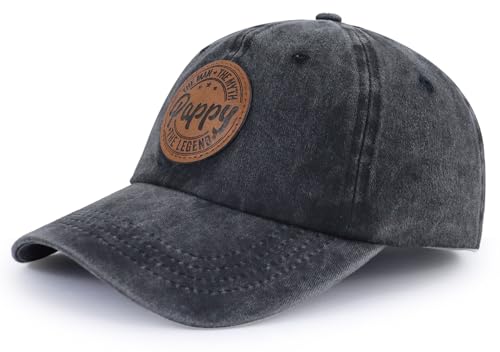 Image of The Man The Myth The Legend Hat for Men, Funny Adjustable Cotton Family Baseball Cap
