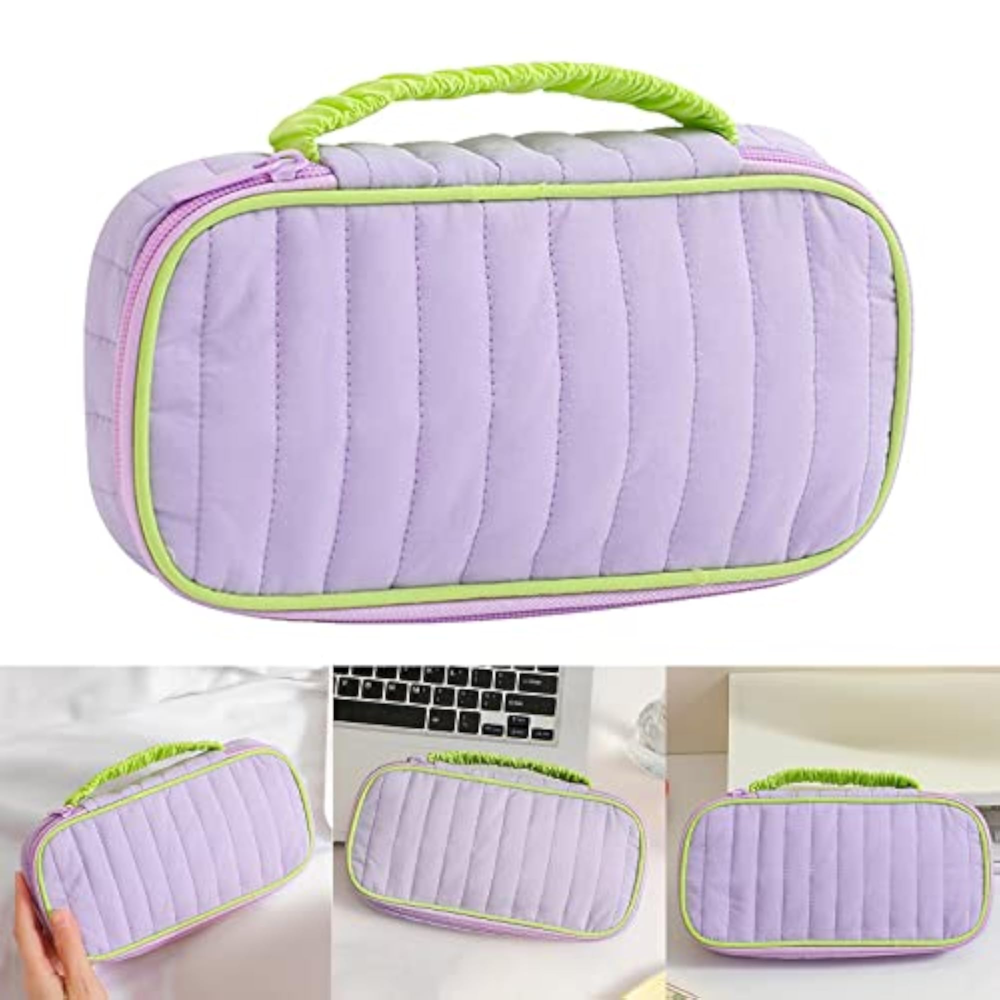 Portable Makeup Bag with Handle, Sundries Storage Bag
