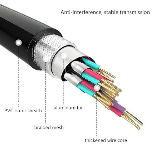 Cable universal macho a XLR compacto para instrumentos electrónicos y conversión 4