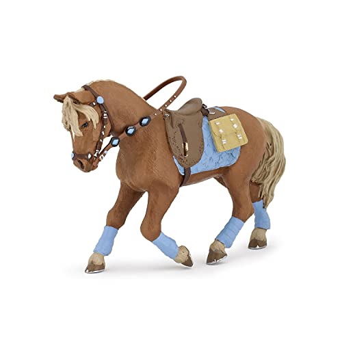 Papo - Realistic Young Rider’s Horse Figure - Ages 3+ - Equestrian World Collection - Creative Play Equestrian Adventure - Gift Idea Toy for Girls and Boys
