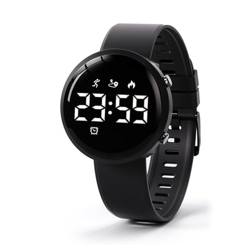 Montre numérique pour femme avec compteur de pas sans application