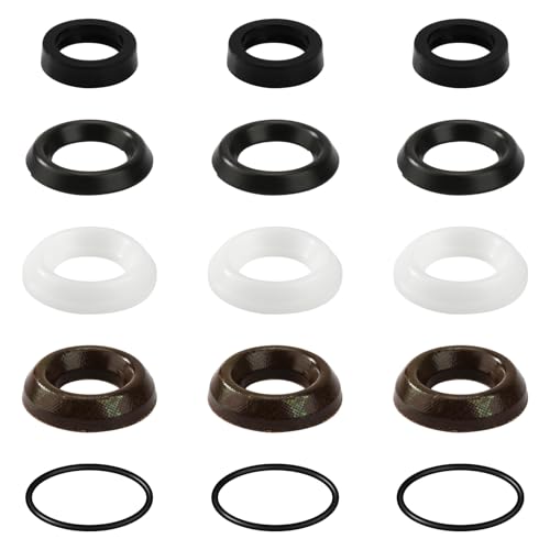 GJK 5019006400 Pressure Washer Seal Repair Kit Compatible with Comet ZWD& ZWDK 15MM Pressure Washer Pump, Power Washer Pump Rebuild Kit
