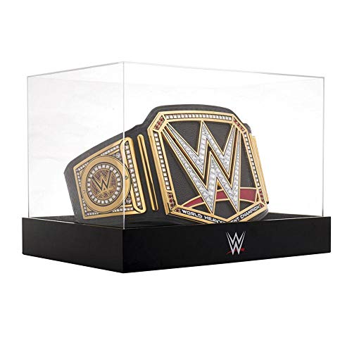 WWE Championship Title Belt Deluxe Display Case & Stand Multi