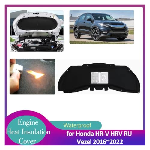 Isolant moteur capot voiture HR-V réduit le bruit habitacle