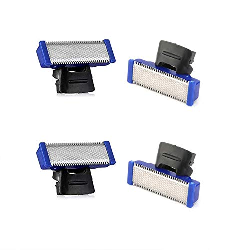 Replacement Head for Microtouch Solo Electric Shaver (4 pcs)