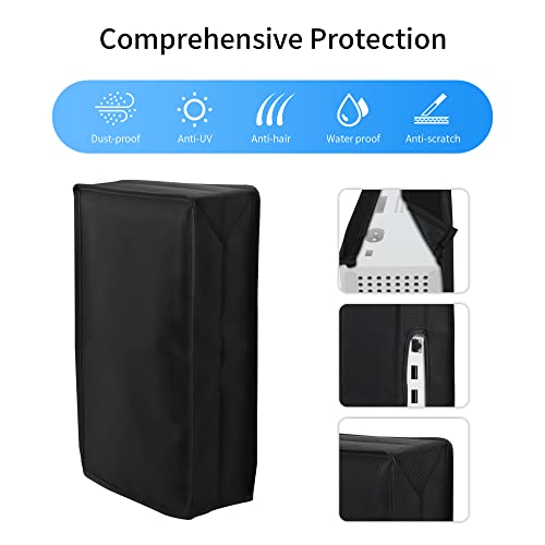 Fanpl Dust Cover Kit For Xbox Series S,17 In 1 Accessories With Soft Dust Case And Pvc Dust Filter For Xbox S Console, Silicone Plugs For Port, Cleaner Kit, Waterproof Scratchproof Dust Set For Xbox S #TOP1