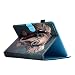 HereMore Funda Tablet de 9-10.1", Case Carcasa Protectora de Cuero para Galaxy...