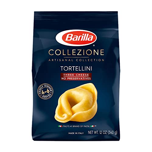 Barilla Collezione Pasta, Three Cheese Tortellini, 12 Ounce