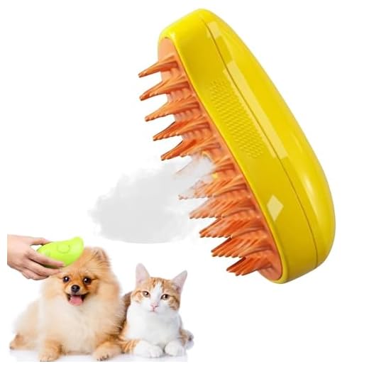 Spazzola a Vapore Amebleak per Gatti e Cani