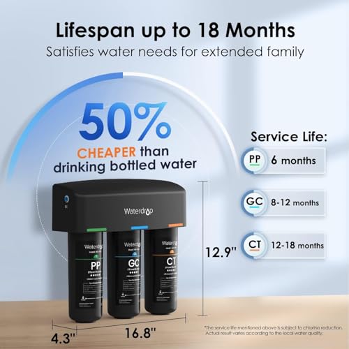 Waterdrop TSA Under Sink Filter Installation