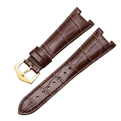 Bracelet de montre en cuir véritable idéal pour sublimer votre Nautilus au quotidien